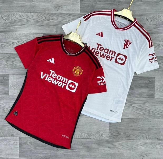 Man United Shirt 2023-2024 Manchester United Home Soccer Jersey Football Shirt