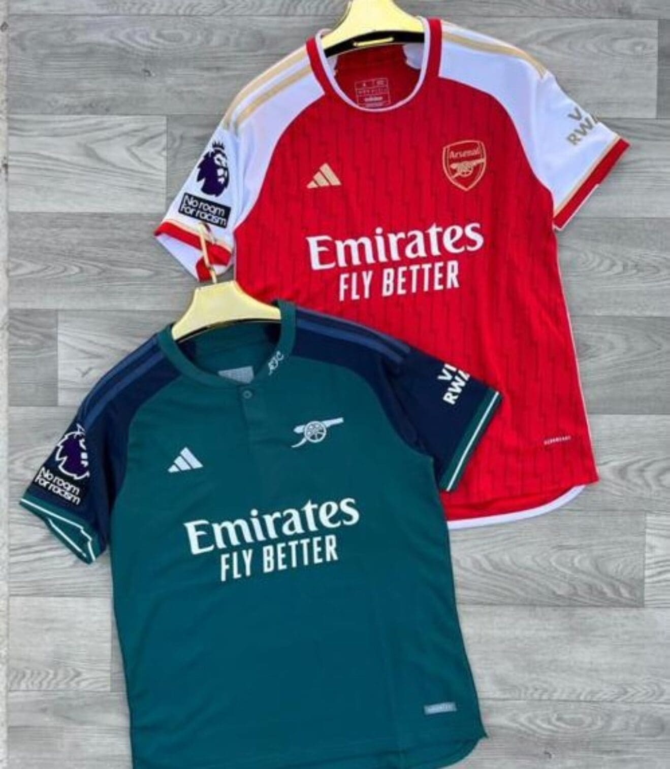 Arsenal adidas Home Shirt 2023-24 with Rice 41 printing