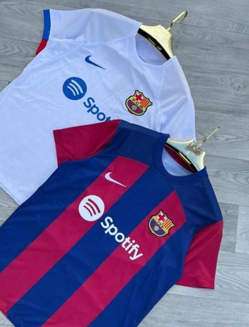 Barcelona Home Kids Jerseys Full Kit 2023/24