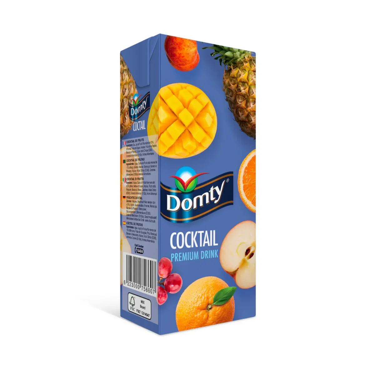 Domty Cocktail Premium Drink Juice (1L)