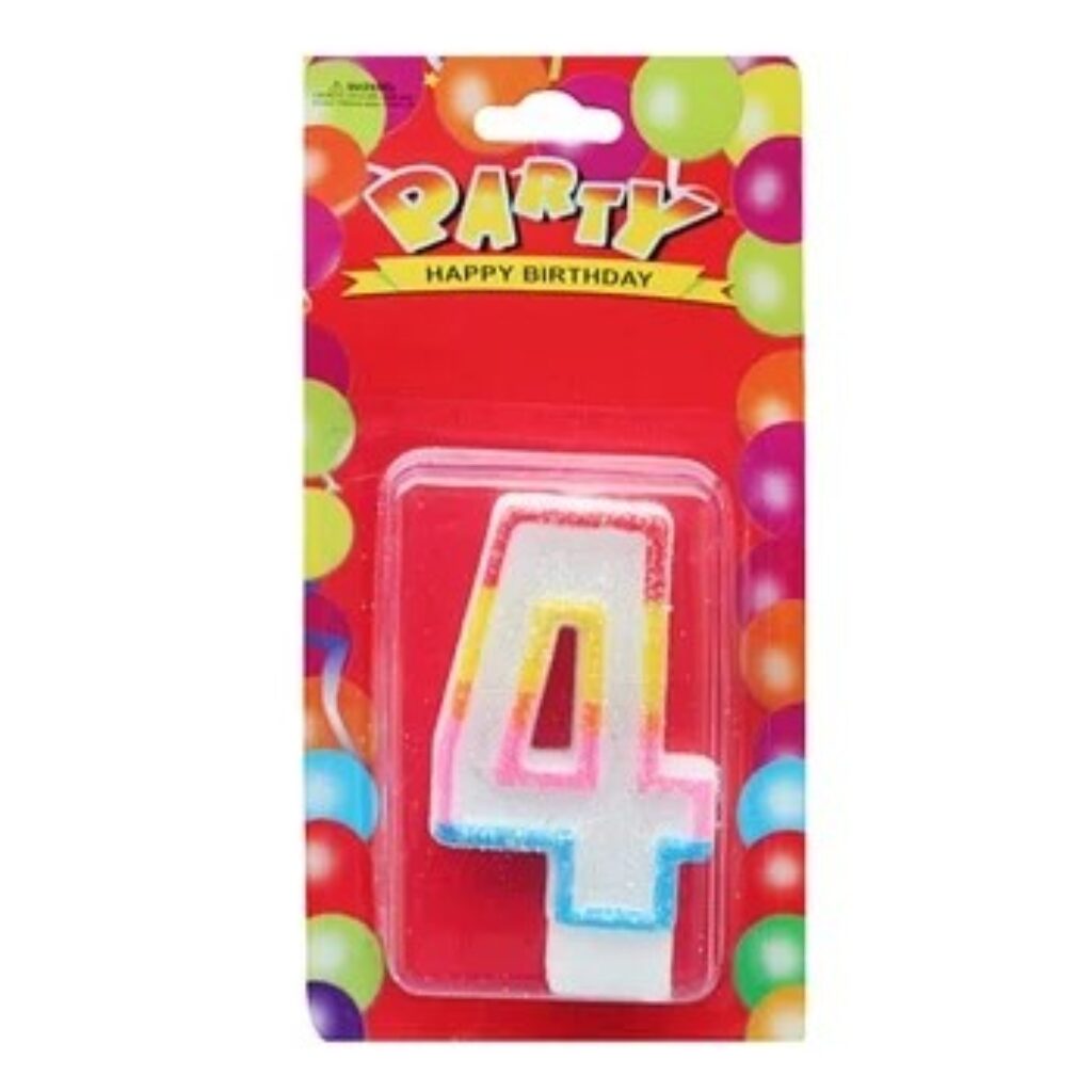 Numbers Birthday Candles