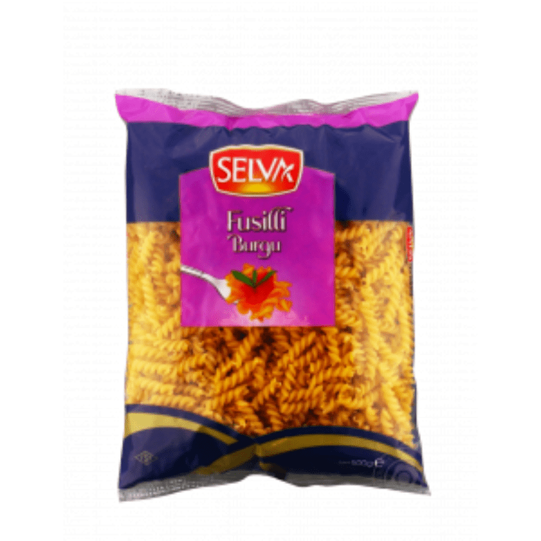 Pasta Fusilli Burgu 500g Selva
