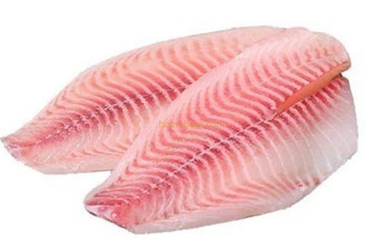 Frozen tilapia fish fillets
