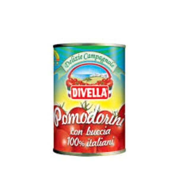 Divella Cherry Tomatoes With Peel 400g