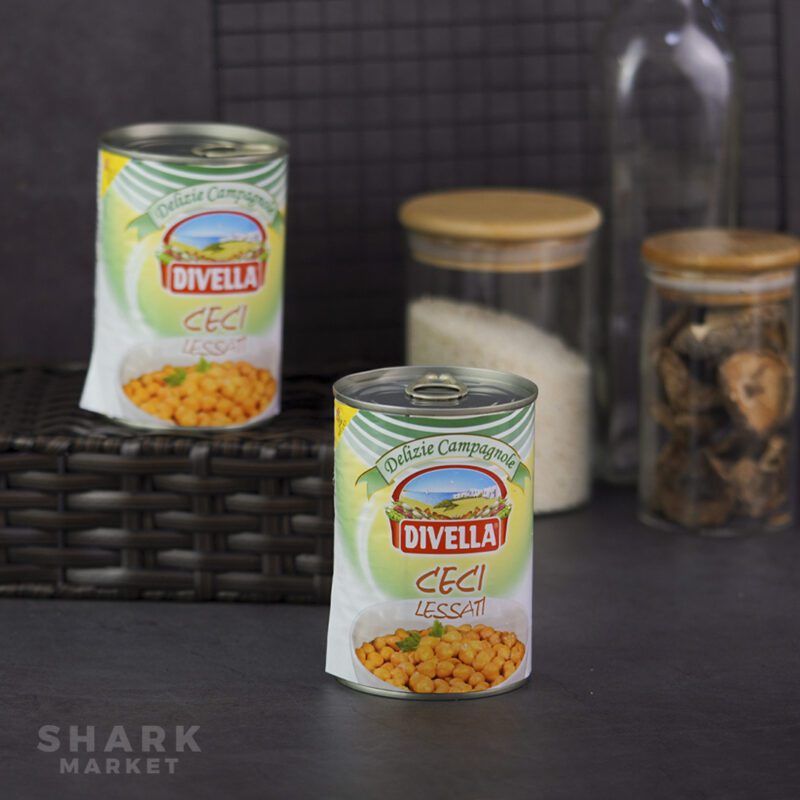 Divella Ceci Lessati(Boiled Chickpeas)