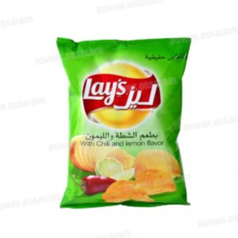 CHIPS SAVEUR CHILI LEMON 97G LAYS