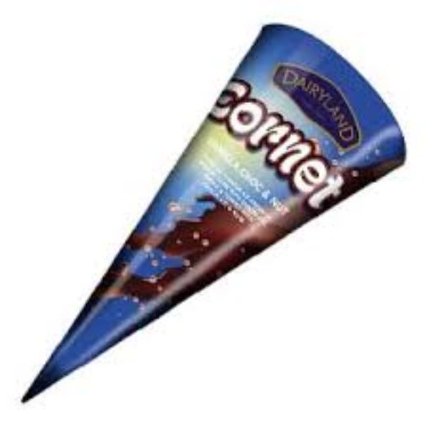 dailyland Vanilla Choc and Nut Cornets