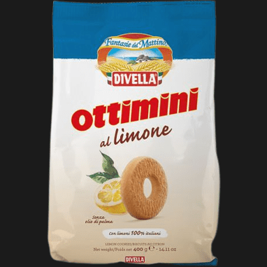 DIVELLA BISCOTTI OTTIMINI AL LIMONE 400 GR