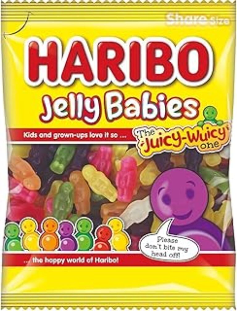 HARIBO Jelly Babies Share Bag 160 g Pack of 12