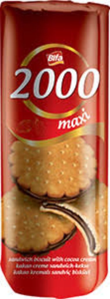 Bifa 2000 Dubbel Kex M Kakao