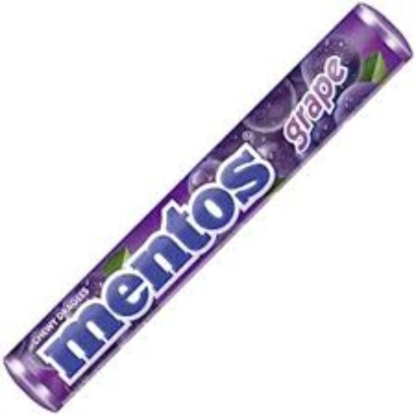 Mentos Grape 3 x 37.5g Imported from Europe