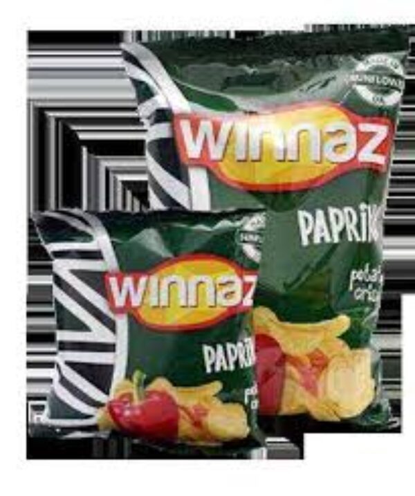 Winnaz paprika potato crisps