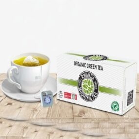 Organic Green Tea -Enveloped 25 Tea Bags 50 gms