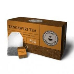 Rwanda Mountain Tea Tangawizi (Ginger) Black Tea 25 Teabags