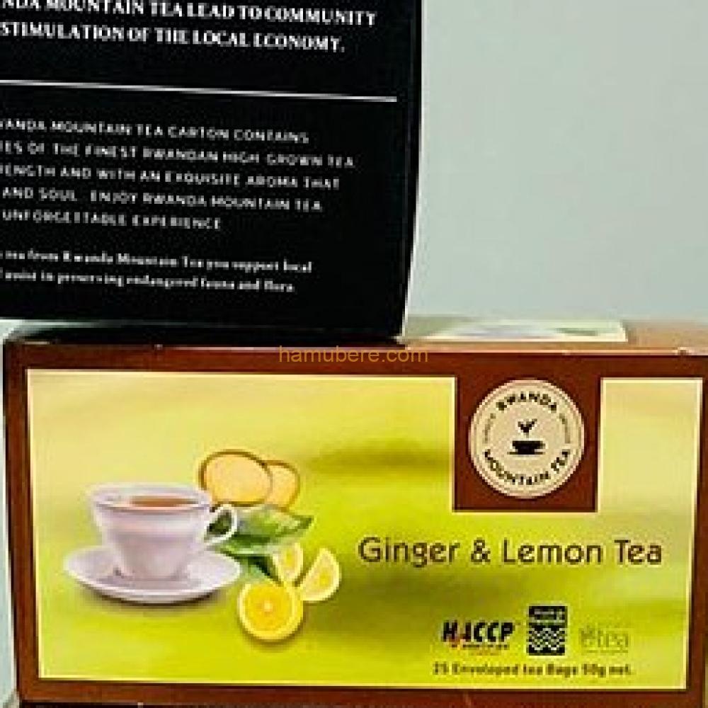 Ginger & Lemon Tea 25 Tea Bags 50 grams