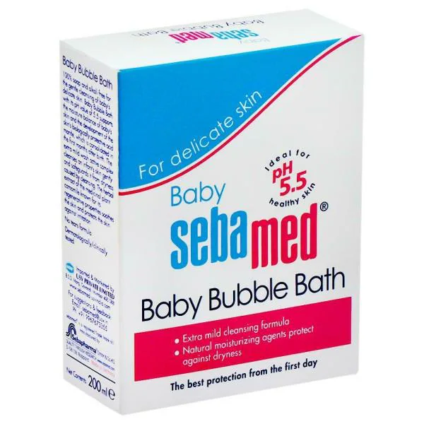 Sebamed Baby Bubble Bath With Camomile(Delicate Skin) -200ml