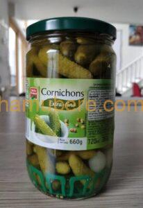 Cornichons Extra Fins 660g