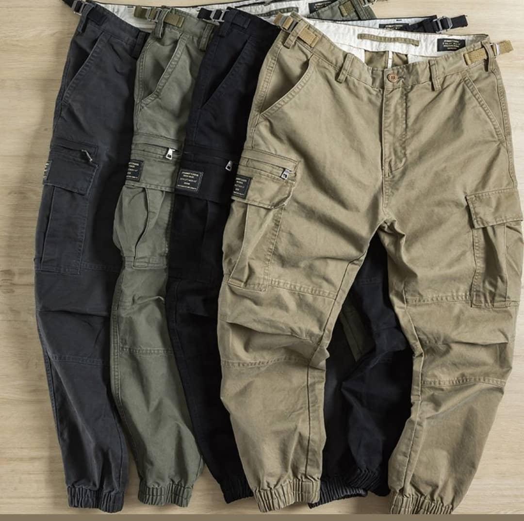 Mens Tactical Pants Multiple Pocket
