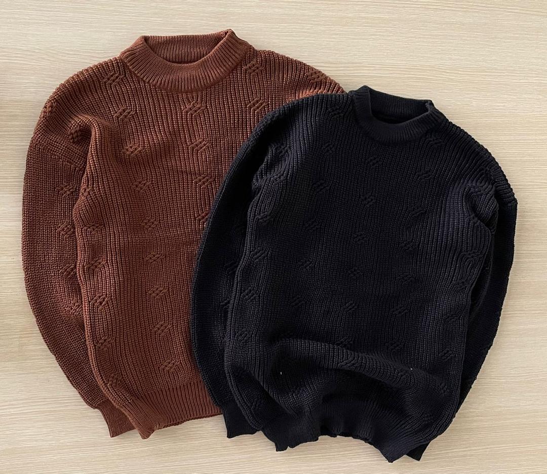 Winter/Autumn Fashion Round Neck Sweater