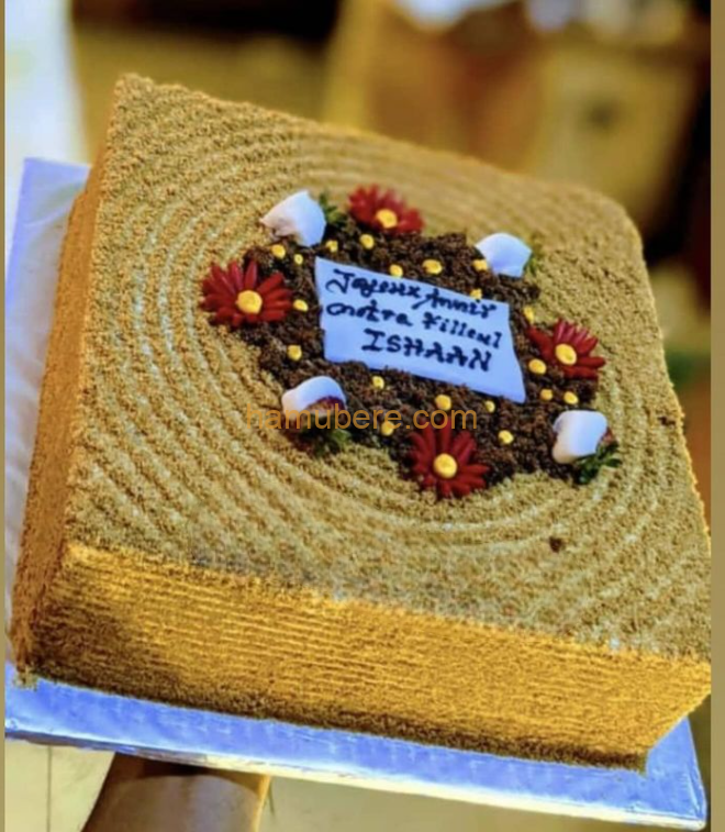 Amazing cake for birthday