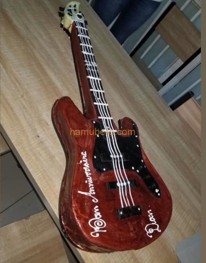 Bass Guitar Cake