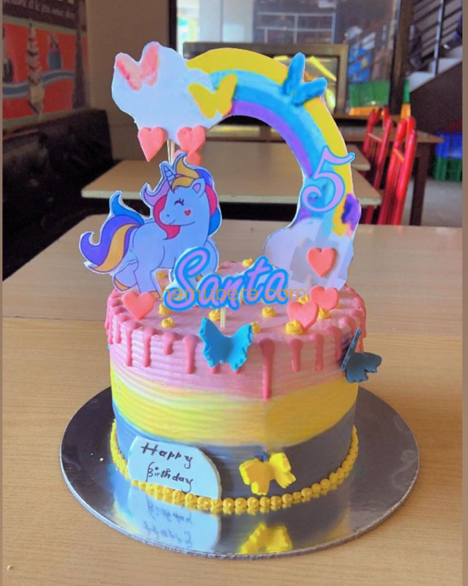 Magical Butterfly Cake