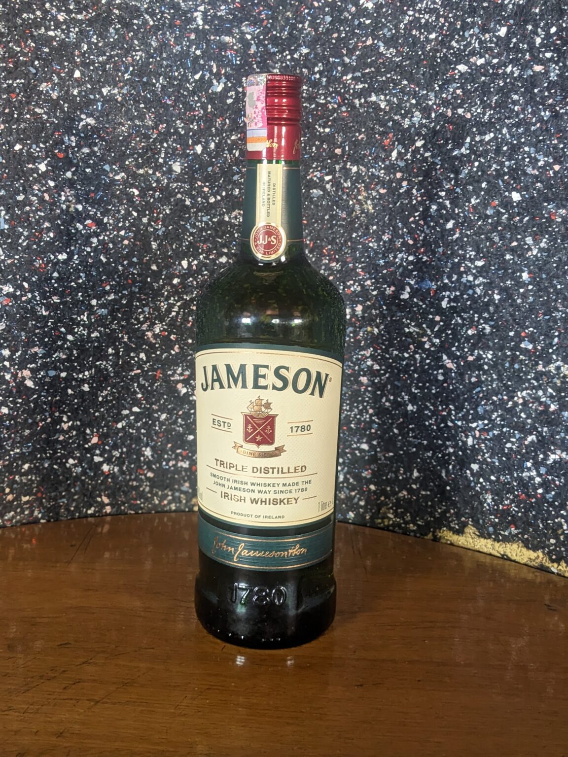 Jameson Irish Whiskey 1L 40% Alcohol
