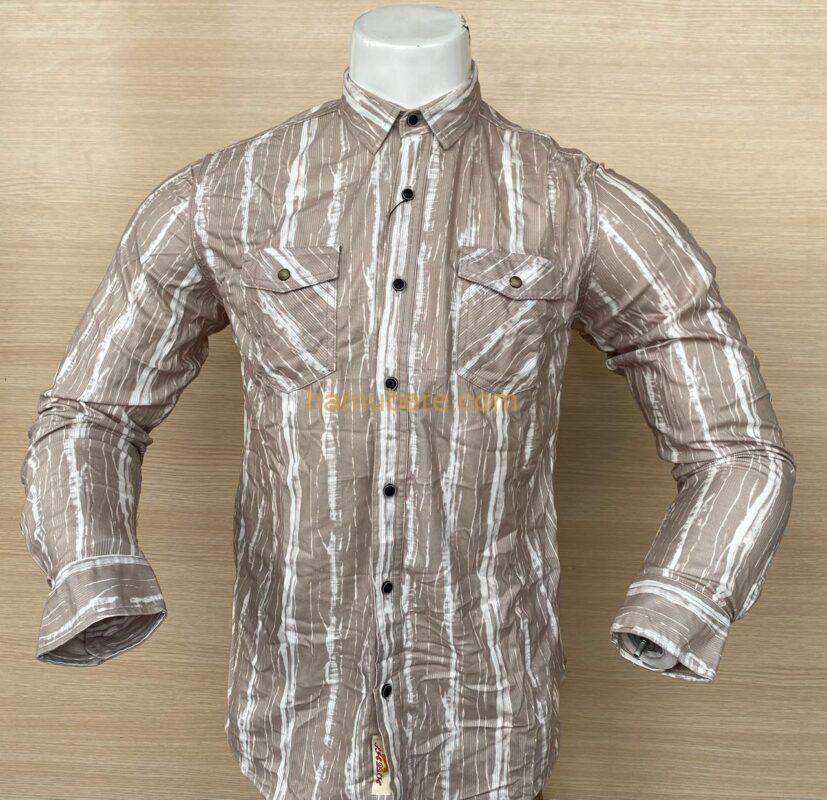 Men’s Long Sleeve Button Up Casual Shirt