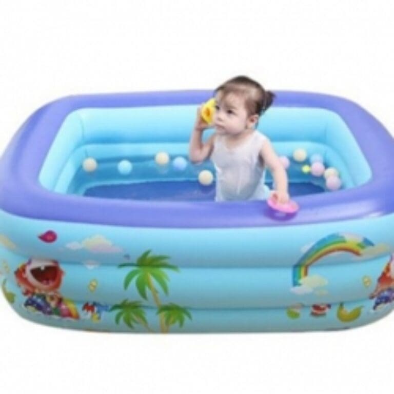 Rectangular Infantable Baby Swimming Pool (1Meter Depth,76Cm Width,60Cm Height)
