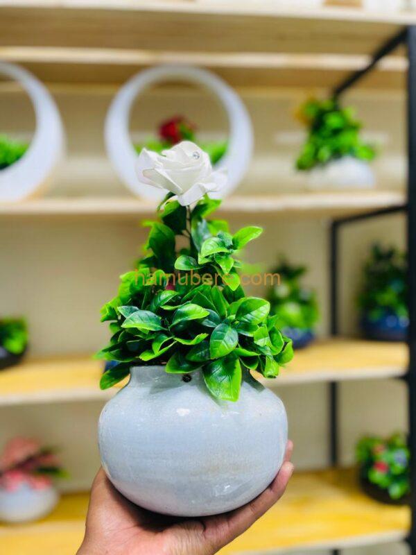 ATEVON Artificial Flower Plants