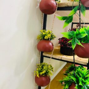 Hanging Plant Pots for Moss Cactus, Mini Indoor Plants
