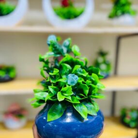 Dekorly Artificial Plants for Home Office, Indoor, Tabletop Bonsai Wild Artificial Plant with Pot