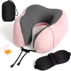 Travel pillows pink