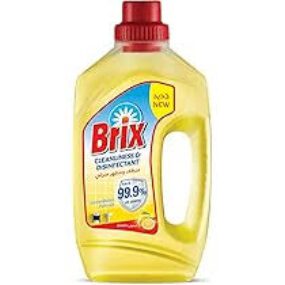 Detergent Brix Floors Cleaner Lemon Yellow 3L x 4 ctn