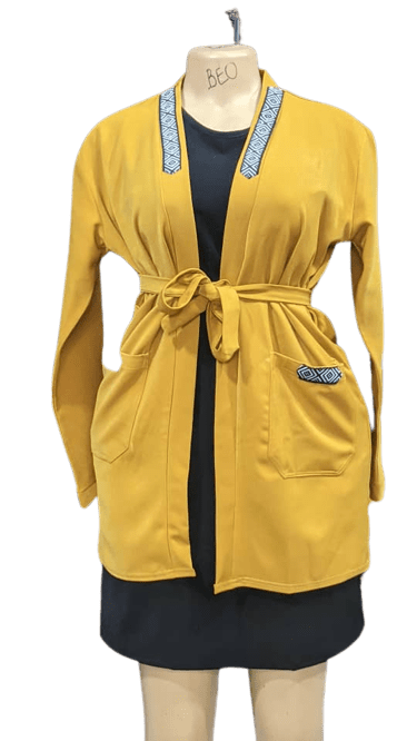 Made in Rwanda women’s plain coat