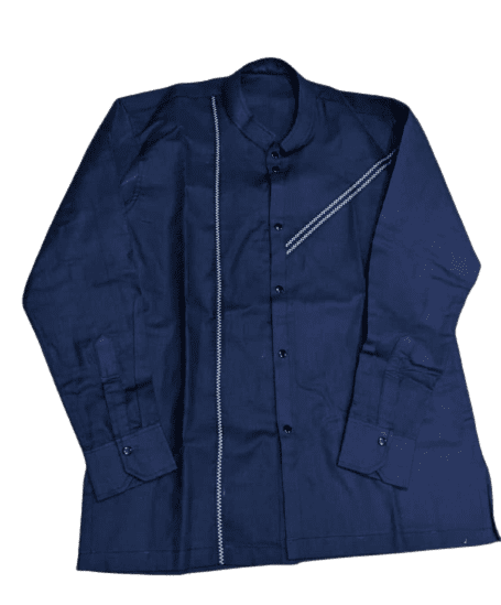 Made in Rwanda dark blue men’s shirt