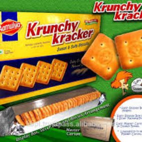 Biscuit Krunchy Kracker Pile Pack 20 g x 240 ctn