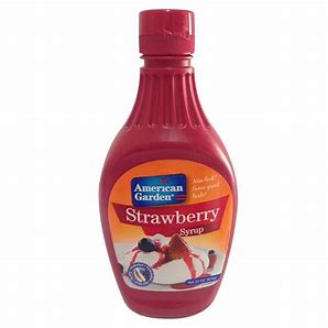 Syrup-Straberry American Garden 24oz.