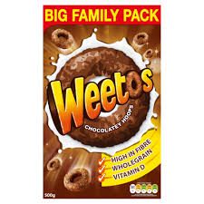 Weetos Choco Hoops 8 x 500 g carton
