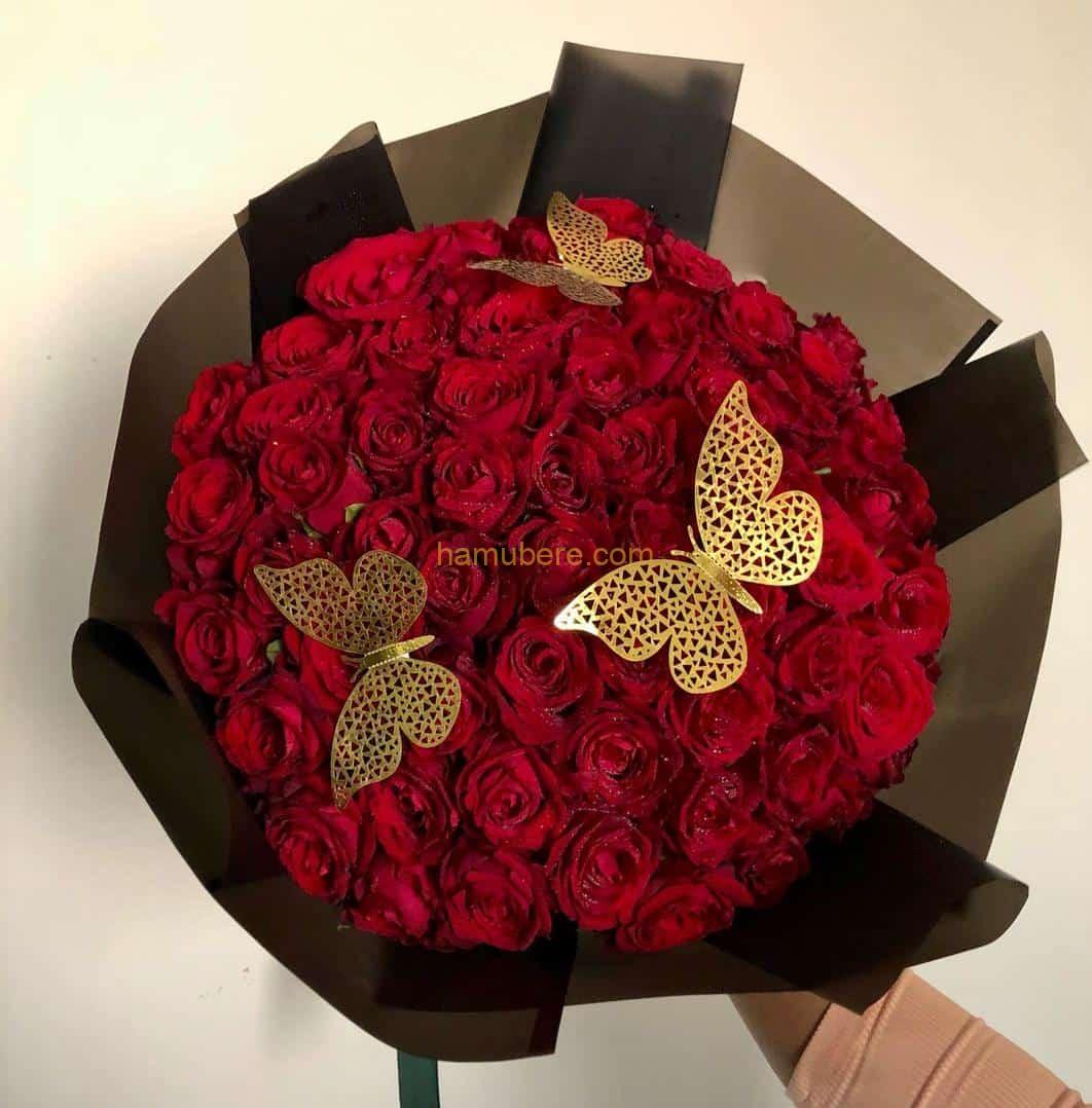 happy birthday flowers