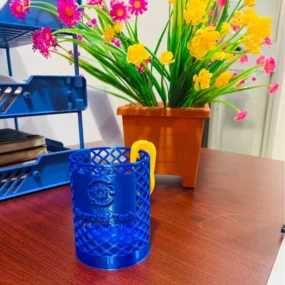 Gift Desk Pen Holder branded