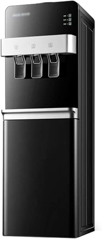 Vertical Water Dispenser Upgrade Top Loading Water Cooler – Hot Cold Water – Water Dispenser – Innovative Ultra Slim Design, Holds 3 Or 5 Gallon Bottles