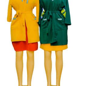 Made in Rwanda women’s plain coat