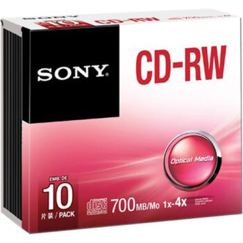 CD RW 10PCSPACK