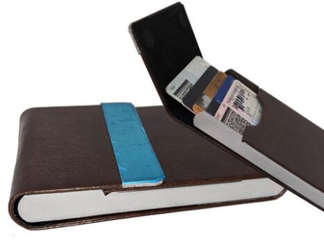 CARDS WALLET WITH MAGNETIC SHUT FOR MEN OR WOMEN