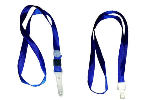 BADGE ROPE HOLDER MEDIUM SIZE PLASTIC CLIP