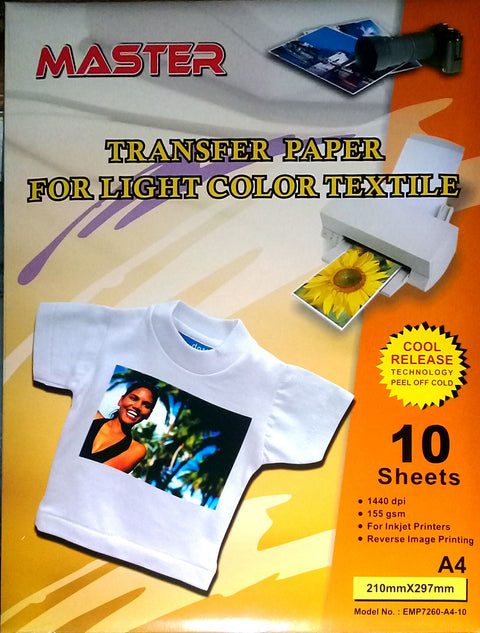 TRANSFER PAPER WHITE LIGHT