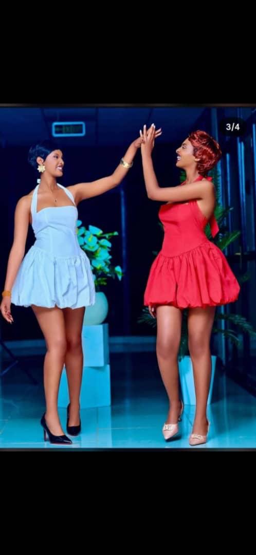 Ladies in White &Red