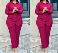 Facitisu Women's 2-Piece Jogger Set